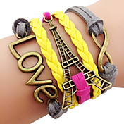 Anitque Brass Eiffel Tower Bracelet