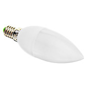 E14 C37 5W 15x2835SMD 400LM CRI>80 6500K Cool White Light LED Candle Bulb(85-265V)