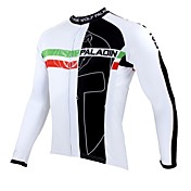 Le printemps et l'été et l'automne de style 100% Polyester Manches longues Maillot Cyclisme de PaladinSport hommes