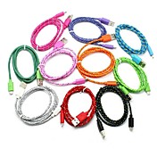 1M Micro USB Strong Braided Data Sync Charger Cable for Samsung Galaxy Tab & Phone