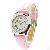 Children's Casual Style PU Band Quartz Wrist Watch (Assorted Colors)