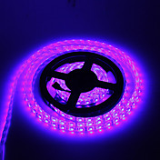 Imperméable à l'eau 5M 72W 300x5050SMD RGB LED Light Strip avec télécommande 24 boutons (12V DC)