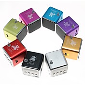 USB Music Angel Speaker TDV26 Portable Mini Support FM, MicroSDHC TF Card, USB Flash Drive (Assorted Color)