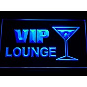 VIP Lounge Cocktails Neon Light Sign