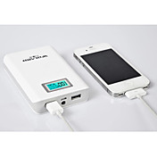 WDLand 10400mAh High-Capacity Universal Power Bank External Battery for iphone 6/6 plus/5/5S/Samsung S4/S5/Note2