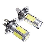 H7 6W White Light LED for Headlight Bulb