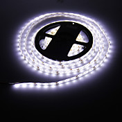 Waterproof 5M 24W 300x3528 SMD Cool White Light LED Strip Lamp (DC 12V)