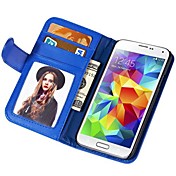 S5 Fashion Wallet Style PU Leather Case for Samsung Galaxy S5 I9600 Phone Bag With Stand Fuction