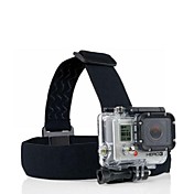 YuanBoTong-GP23  Elastic Adjustable Head Strap with Anti-Slide Glue for GoPro Hero 3+/3/2/1