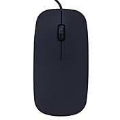 070 Wired Slim USB Mouse (Black)