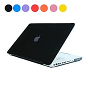 Solid Color PC Hard Case with Crystal for MacBook Pro 13