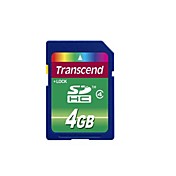 Transcend 4 Go Carte mémoire SDHC Class 4 Flash