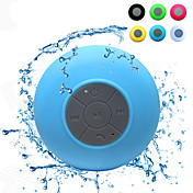 Mini Ultra Portable Waterproof IPX 4 Stereo Wireless Bluetooth Speaker (Blue)