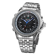 Montre WH-904, Double Affichage Analogique et Numérique, Cadran Noir