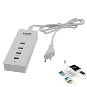 Vina® Safety Smart IC 5A High Speed 4-Port USB Fast Charger For iPhone,iPad Cellphone and Tablet(EU Plug)