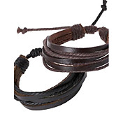 Personality Woven Leather Bracelet  