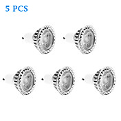 <5pcs Duxlite Dimmable GU10 10W (= halogène 90W) CRI> 80 1xCOB 810LM 3000K chaud Ampoule LED à lumière blanche Spot (AC 220-240V)