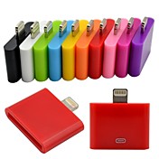 [XmasSale]Adaptateur 30 broches vers 8 broches lightening pour iPhone 5/5C/5S/6 et iPad mini (couleur au choix)