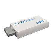 [XmasSale]Convertisseur Wii - HDMI avec Câble Mâle - Mâle (Blanc) 