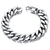 Classic Men's Charm Stainless Steel Bracelet  (1 Pc)