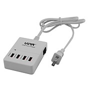 Vina® ups-004 Safety Smart IC 5A High Speed 4-Port USB Fast Charger For iPhone,iPad Cellphone and Tablet