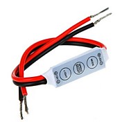 Mini Dimmer Controller 3 Keys for 5050 3528 Single Color LED Strip Light (12V 6A)