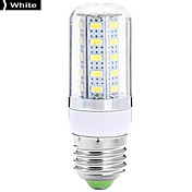 E27  7W 36x5730SMD 630LM 6000-6500K Cool White Light LED Corn Bulb (110-130V)