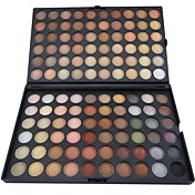 120 Colors Professional Eyeshadow Makeup Cosmetic Palette(Warm Color Series)