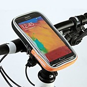 cyclisme polyester PVC avec sac de téléphone portable 4,8 pouces à écran tactile de stand