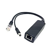 [CyberMondaySale]PoE active 10/100 Mbps 12v 1a IEEE802.3af fin travées injecteur pour Aote caméras IP Livraison gratuite