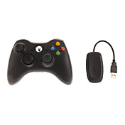 Manette sans fil 2.4G& récepteur pour xbox 360 / pc