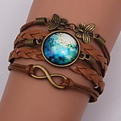 Eruner®Handmade Fashion Women's Pretty  Galaxy  Cosmic  Moon Bracelets