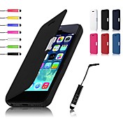 VORMOR® PU Leahter Case & Touch Pen for iPhone 5C (Assorted Colors)