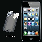 DF 5pcs HD Clear Screen Protector for iPhone 5/5S