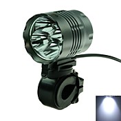 3-Mode  4 x Cree XM-L T6 White Light Cycling Bicycle Headlamp (3000lm, 6 x 18650)