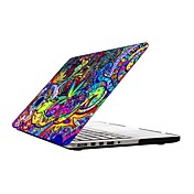 Colorful Pattern Full-Body Protective Plastic Case for 13-inch/15-inch MacBook-Pro with Retina Display