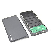 bricolage 6 x 18650 batterie kit de banque / boîte de puissance pour l'iphone 5 / 5s / 5 htc et autres samsung (cette batterie de l'article non