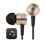 BBC1.0 3.5mm Volume Controllable In-ear Stereo Earphone with Microphone for iPod/iPad/iPhone