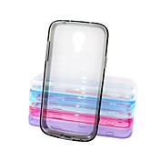 [XmasSale]couleur TPU ensemble solide et transparente de cas de non-dérapant étui pour mini / i9190 Samsung Galaxy S