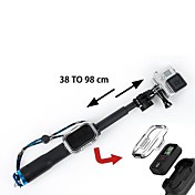 gopro pôle à distance 98cm (base d'argent) noir