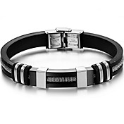 z&x® personnalité de la mode des bracelets en acier Joker de titane hommes