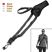 Neck Shoulder Camera Strap Single Shoulder Sling Black Belt Strap for SLR DSLR-Black/Orange/Yellow/Green