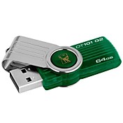 Kingston 64GB USB 2.0 DataTraveler 101 G2 Flash Pen Drive High Speed Genuine