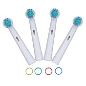 [XmasSale]4pcs un ensemble de remplacement des têtes de brosse à dents électrique sb-17a à poils souples pour oral b