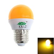 Zweihnder E27 3W 280LM 6000-6500K 8x2835 SMD Yellow Light Bulb Lamp (100- 240V)