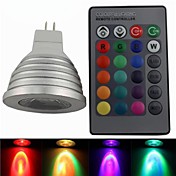 Zweihnde   MR 4W 220lm RGB LED  Spotlight with Remote Control (AC 85-265V)