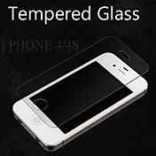 Anti-Shatter Anti Shock 2.5D 9H 0.33mm Explosion-proof Tempered Glass Screen Protector for iPhone 4/4S