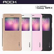 [XmasSale]basculer le nouveau samsung fenêtres intelligentes étui cas intelligent ultra-mince étui galaxy note 4