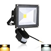 Waterproof 20W 2000LM 2800-7000K Cool White and Warm white PIR Motion Sensor LED Flood Light Induction Lamp (AC85-265V)