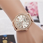 Women's Fashion Rhinestones Steel Belt Quartz Wrist Watch(Assorted Colors)